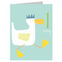 Mini Duckling 1st Birthday Card, thumbnail 2 of 5