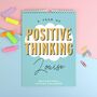 Personalised Positive Thinking A4 Calender 2020, thumbnail 1 of 2