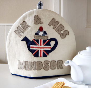Personalised Mr And Mrs Tea Cosy Gift, 3 of 12