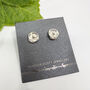 Silver Poppy Earrings, thumbnail 1 of 3