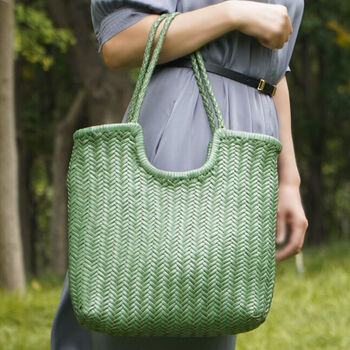 Weaving Leather Handbag, 8 of 8