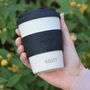 Personalised Etched Initials Reusable Coffee Cup, thumbnail 4 of 11