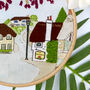Thatched Cottages Embroidery Kit, thumbnail 4 of 6