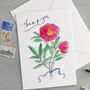 'Thank You' Greeting Card, thumbnail 3 of 3