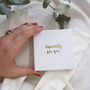 'Bridesmaid' Engraved Heart Bracelet Thank You Gift, thumbnail 4 of 4