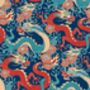 Intricate Dragon Design Wallpaper, thumbnail 4 of 4