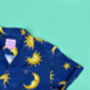 90s Sun And Moon Pattern Button Up Shirt, thumbnail 1 of 7