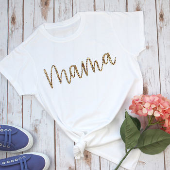 Leopard Print Mama Mother And Child Matching T Shirts, 2 of 6