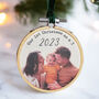 1st Christmas As A Three Family Hanging Decoration, thumbnail 1 of 3