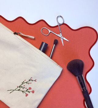 Embroidered Accessories Bag Kit, 2 of 5