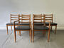 Mid Century Set Of Dining Chairs By Schreiber Furniture, thumbnail 1 of 12