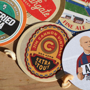 Crystal Palace Football Beer Mats X9, 5 of 7