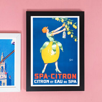 Limited Edition: Vintage Spa Citron Poster Print, 2 of 8