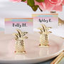 Gold Pineapple Placecard Holder, thumbnail 3 of 3