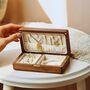 Personalised Walnut Wooden Jewelry Box, thumbnail 5 of 6