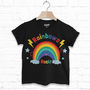 Rainbows Rock! Children's Slogan T Shirt, thumbnail 2 of 4