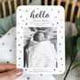 New Baby Photo Birth Announcement Thank You Card, thumbnail 1 of 9