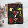 Festive Christmas Card, Mulled Wine Recipe Card, thumbnail 1 of 3