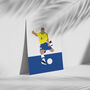 Roberto Carlos Brazil Football Poster, thumbnail 3 of 3