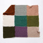 Chunky Check Blanket Beginner Knitting Kit, thumbnail 4 of 9
