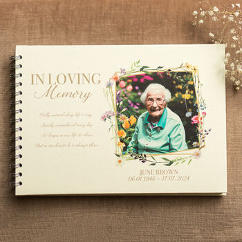 In Loving Memory Photo Memories Book, 2 of 8