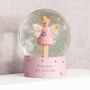 Personalised Fairy Glitter Snow Globe, thumbnail 2 of 2