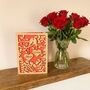 Personalised Wooden Couples Wedding Anniversary Card, thumbnail 6 of 6