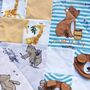 Personalised Patchwork Memory Blanket Baby 1st Birthday, thumbnail 4 of 12
