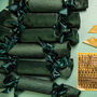 Six Forest Green Reusable Crackers With Snaps, thumbnail 6 of 6
