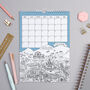 2025 City Illustrations Calendar, thumbnail 4 of 5