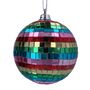 Multicoloured Disco Ball Christmas Tree Bauble, thumbnail 2 of 2