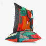Abstract Cat And Bird Cushion Set, thumbnail 8 of 12