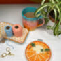 Orange Fruit Sunset Cross Stitch Kit, thumbnail 8 of 8