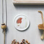 Robin And Snowdrop Decorative Mini Wall Plate, thumbnail 1 of 7