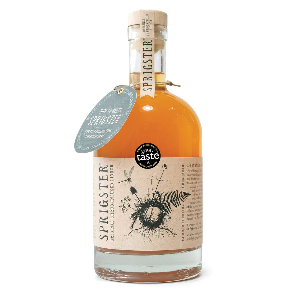 Sprigster Shrub Infusion Non Alcoholic Drink By Sprigster Drinks