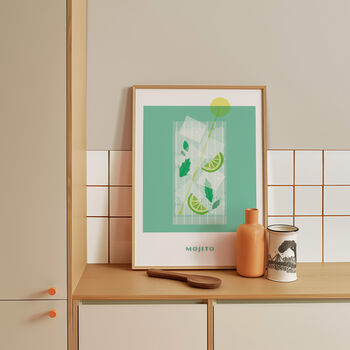 Mojito Print, Cocktail Print, 7 of 10