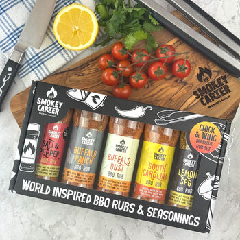 Chick And Wing Barbecue Rub Seasoning Set, 2 of 12