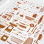 Personalised Copper Cooking Print, thumbnail 7 of 7