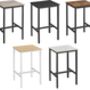 Square Bar Table With Heavy Duty Steel Frame, thumbnail 12 of 12