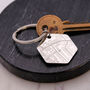 Personalised Street Map Hexagon Keyring, thumbnail 11 of 12