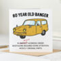 80th Birthday Card '80 Year Old Banger', thumbnail 1 of 2