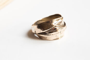 Layered Ring In Bronze Varius Sizes/Designs Available, 10 of 12