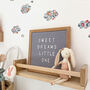Liberty Fabric Cloud Wall Stickers, thumbnail 5 of 8