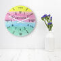I Can Tell The Time! Personalised Wall Clock, thumbnail 9 of 10