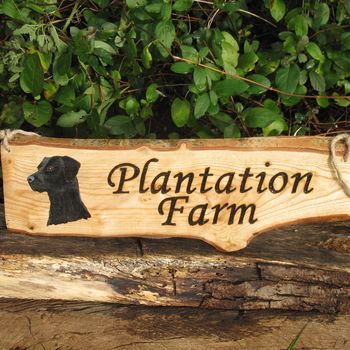 Personalised Woodland Wood Signs, 6 of 6