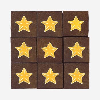Hand Iced You’re A Star Brownies Congratulations Gift, 3 of 3