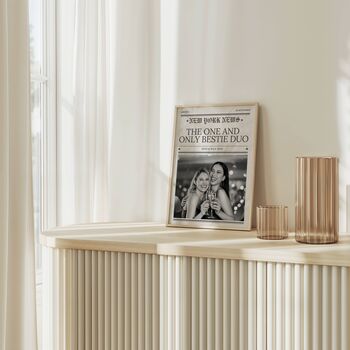 Personalised Best Friend Newspaper Print, 3 of 5