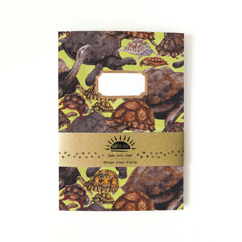 Creep Of Tortoises Print Lined Journal, 4 of 8