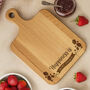 Oak Cheeseboard 'Happiness Is Home Grown' | Cheeseboard | Table Decor | Christmas Tableware, thumbnail 1 of 2