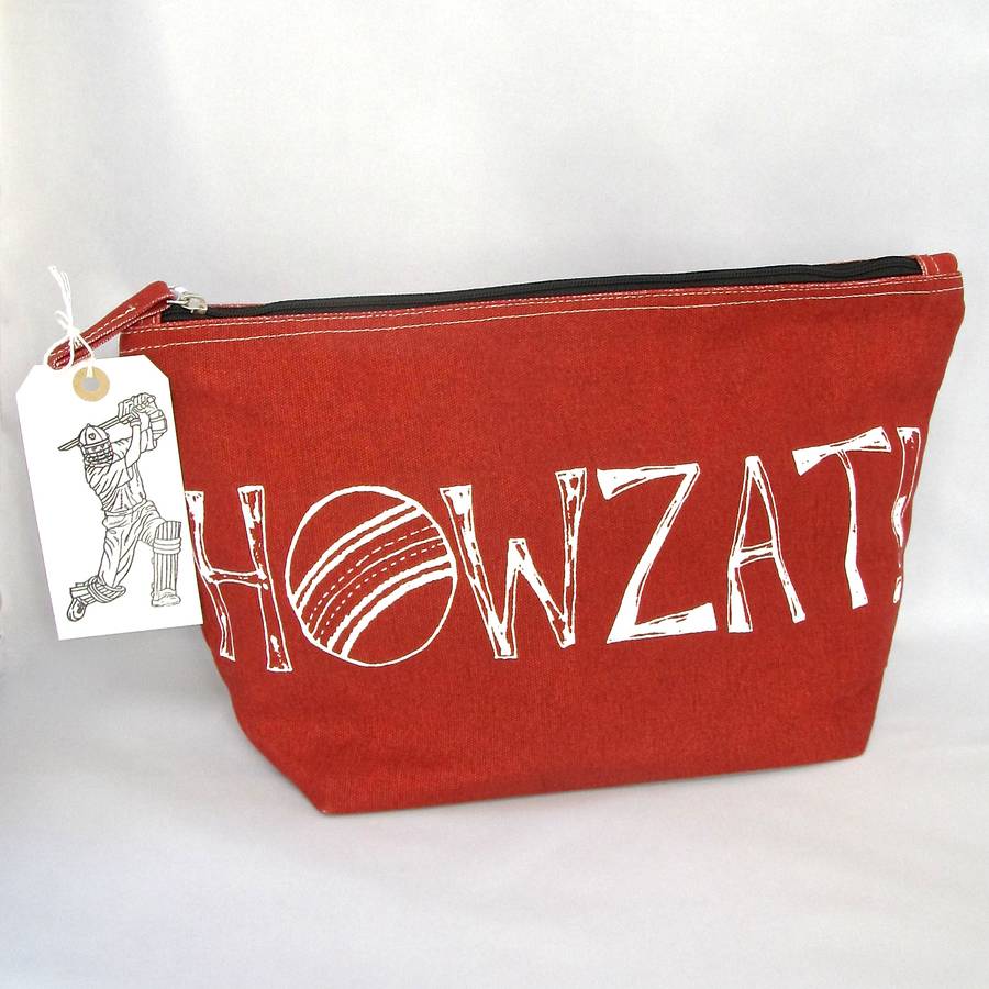 Cricket Wash Bag By Chapel Cards